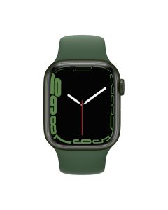 Watch Ser. 7 GPS Cel. 41mm Aluminum Case with Clover Sport Band - Green