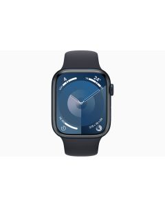 Watch Series 9 Aluminium Case in Midnight, Sports Bracelet