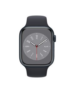 Watch Series 8 GPS 41mm, Aluminium Case, Sports Bracelet, Midnight