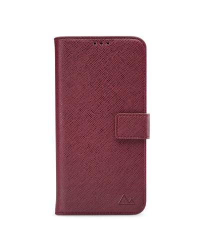 Mobilize My Style Flex Wallet for Apple iPhone 16 Plus Bordeaux