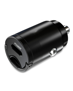 Mobilize Car Charger USB-C 30W with PD/PPS Black