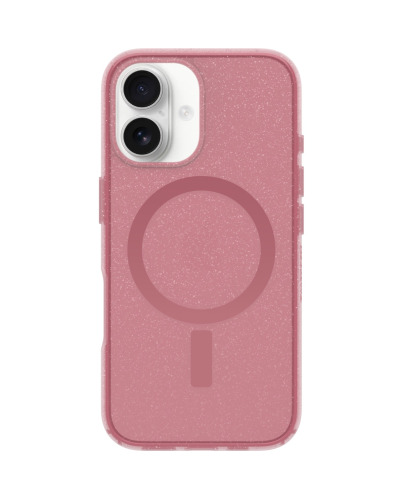OtterBox Symmetry Clear MagSafe Apple iPhone 16 Thimbleberry - pink