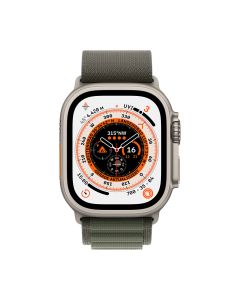 Watch Ultra GPS + Cellular, 49mm Titan, Green