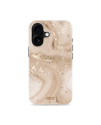 Mobilize MIO Gold Marble Magsafe Compatible for iPhone 16 Pro