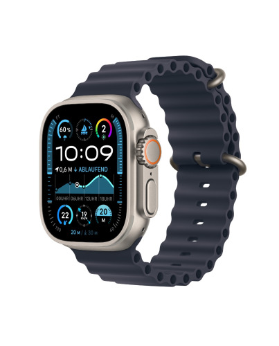 Apple Watch Ultra 2 GPS Cel. 49mm Titan natural with ocean band 